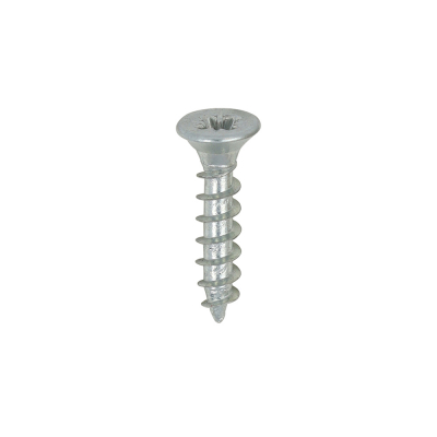3x15 Pozi Countersunk Chipboard Screw Zinc Plated Timco Solo Range Pack 200