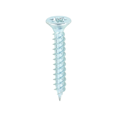 3x20 Pozi Countersunk Chipboard Screw Zinc Plated Timco Solo Range Pack 200