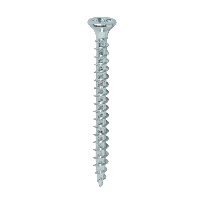 3.5x40 Pozi Countersunk Chipboard Screw Zinc Plated Timco Solo Range Pack 200
