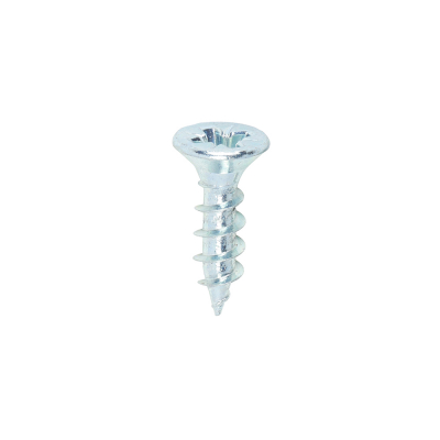4x15 Pozi Countersunk Chipboard Screw Zinc Plated Timco Solo Range Pack 200