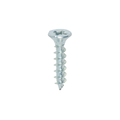 4x20 Pozi Countersunk Chipboard Screw Zinc Plated Timco Solo Range Pack 200
