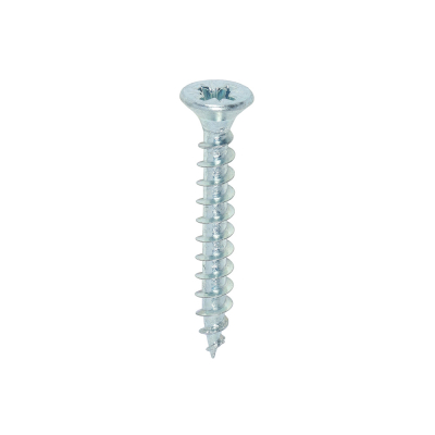 4x30 Pozi Countersunk Chipboard Screw Zinc Plated Timco Solo Range Pack 200