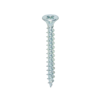 4x35 Pozi Countersunk Chipboard Screw Zinc Plated Timco Solo Range Pack 200