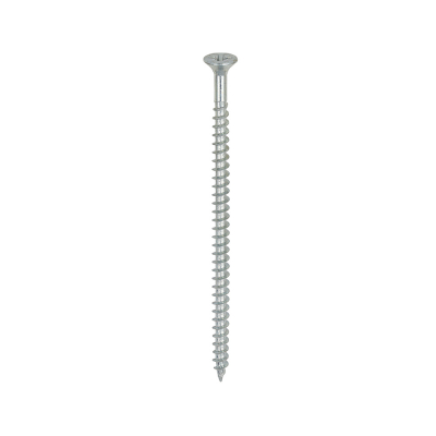 4x80 Pozi Countersunk Chipboard Screw Zinc Plated Timco Solo Range Pack 200