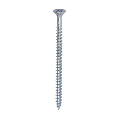 5x80 Pozi Countersunk Chipboard Screw Zinc Plated Timco Solo Range Pack 200