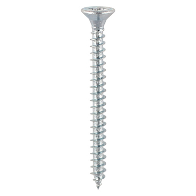 6x40 Pozi Countersunk Chipboard Screw Zinc Plated Timco Solo Range Pack 200