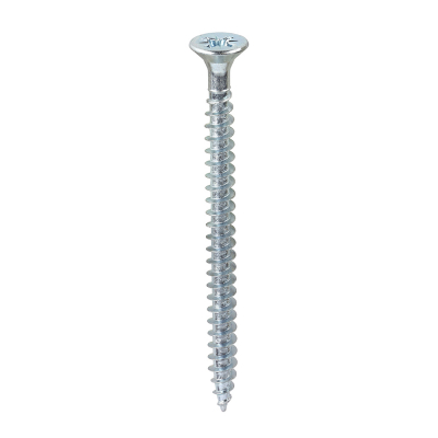 6x80 Pozi Countersunk Chipboard Screw Zinc Plated Timco Solo Range Pack 200