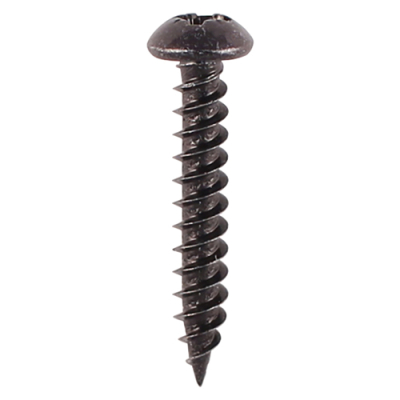 No6x3/4 Pozi Round Woodscrew BLACKJAX Pack 200