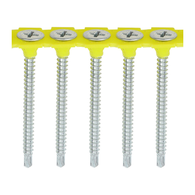 3.5x40 Collated Self Drilling & Self Tapping Phillips Bugle Drywall Screw