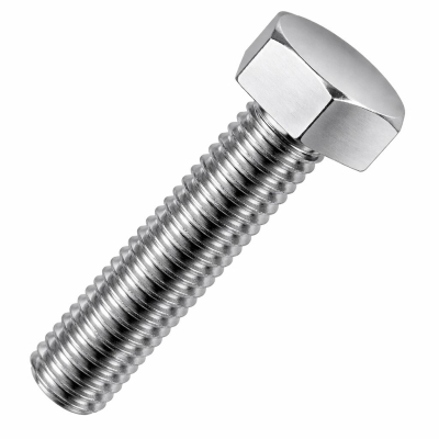 M10x130 Hex Setscrew Din933 A2 Pack 50