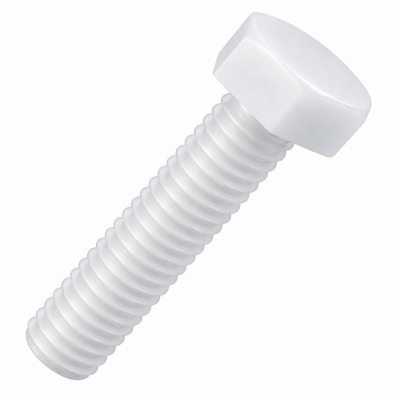 M8x25 Hex Setscrew Din933 Nylon Pack 200