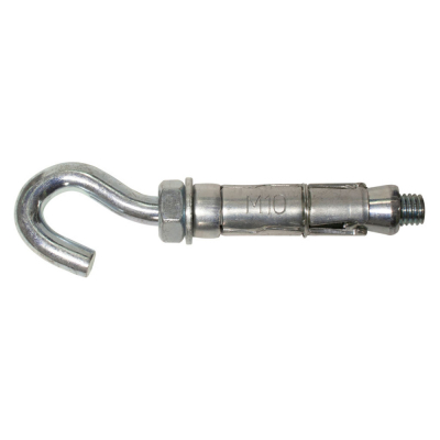 M6 Hook Shield Anchor Zinc Plated Pack 50
