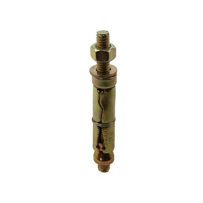 M10:70P Projecting Shield Anchor Zinc & Yellow Plated JCP Ankerit Pack 25