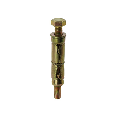 M16:15L Loose Shield Anchor Zinc & Yellow Plated JCP Ankerit Pack 10