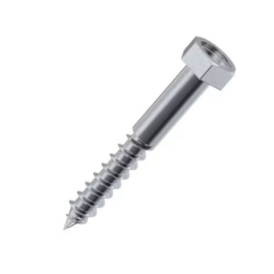8x40 Coachscrew DIN 571 A2 Pack 100