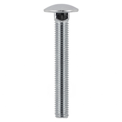 M8x80 Carriage Bolt DIN 603 A2 Pack 5