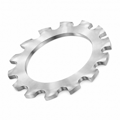 M4 External Shake Proof T-lock Washer DIN 6797A A2 Pack 1000