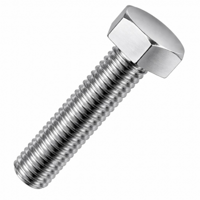M10x20 Hex Setscrew DIN 933 A4 Pack 100