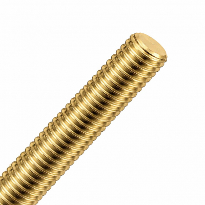 M4x1Mtr Studding DIN 976 Brass Ea