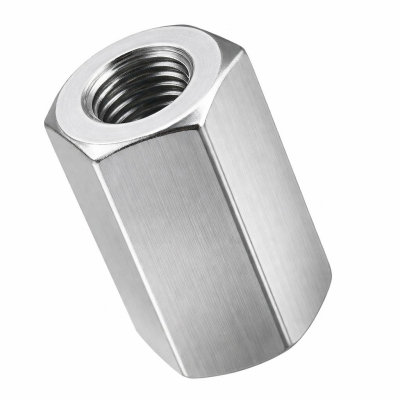 M20x60 Hex Connecting Nut Din6334 A2 Pack 10
