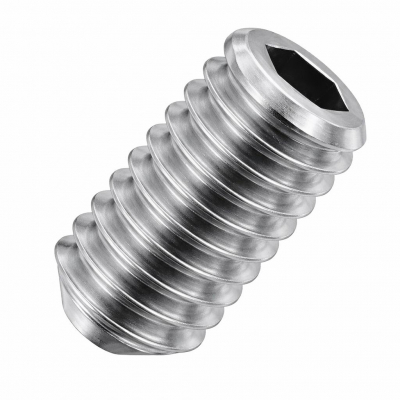 M16x45 Socket Setscrew Cup Point DIN 916 A4 Pack 50