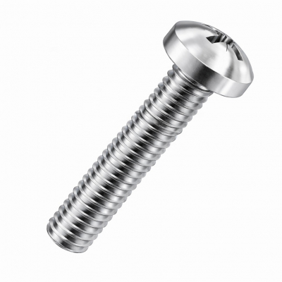 M8x60 Pozi Pan Screw DIN 7985 A2 Pack 100