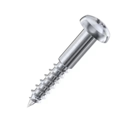 3.5x45 Pozi Round Woodscrew A2 Pack 200