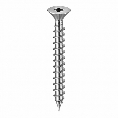 4x65 Pozi Countersunk Chipboard Screw A2 Pack 500