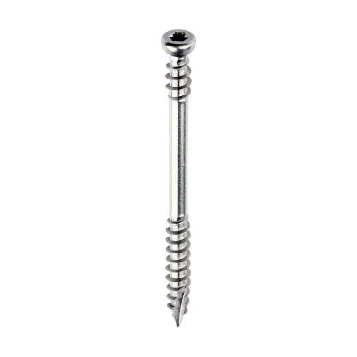 4.5x60 Torx Cylinder Decking Screw Green Timco Pack 250
