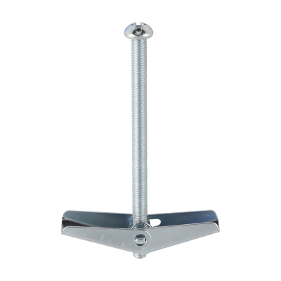 M5x75 (Grip 0-45) Spring Toggle & Screws Zinc Pack 100