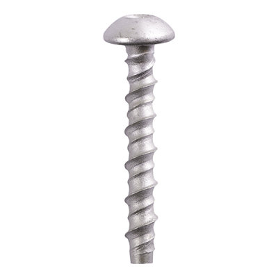 M10x60 Torx Pan Masonry Bolt Din529 Silver Pack 100
