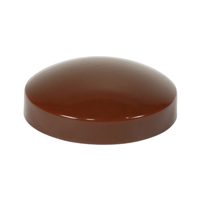 3.5-4.2 Screw Cover Cap Brown Timco Pack 100