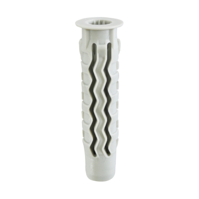 8x40 Universal Wall Plug Nylon Grey Pack 100