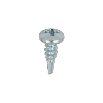 4.2x13 Phillips Pan Self Drilling Screw Zinc Plated Pack 1000