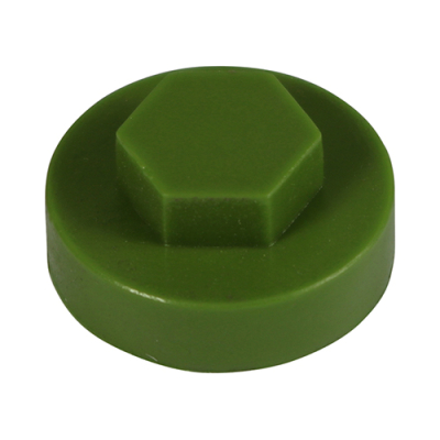16 Hex Head Cover Cap Sage Pack 1000