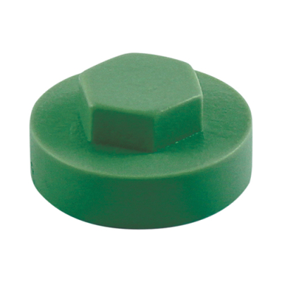 16 Hex Head Cover Cap Jade Pack 1000