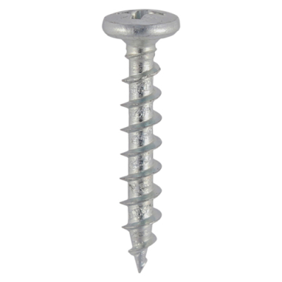 4.3x20 Friction Stay Screw 410 Stainless Steel & Silver Organic Timco 211 Range Pack 1000