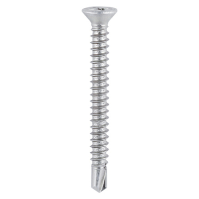 3.9x32 Reinforced Frame Screw 410 Stainless Steel & Silver Organic Timco 120 Range Pack 1000