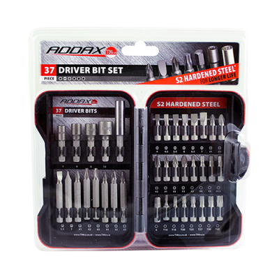 Mixed Driver Bit Set S2 Addax Pack 37