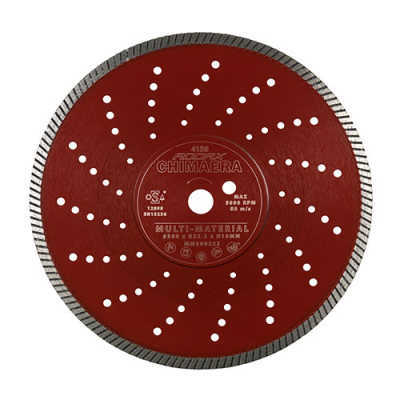 350x25.4 Premium Turbo Continuous Diamond Disc Cutter Blade