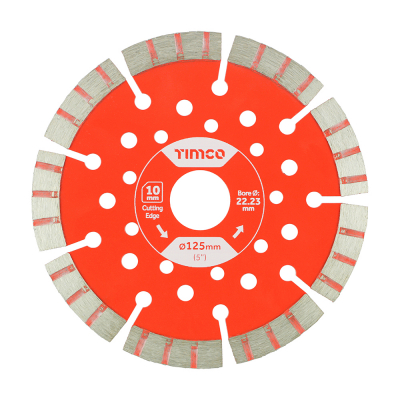 125x22.2 General Purpose Segmented Diamond Blade