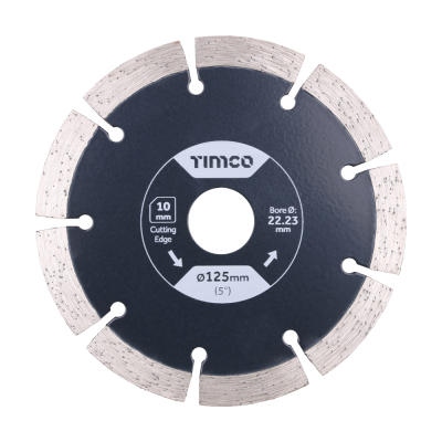 125x22.2 General Purpose Segmented Diamond Blade