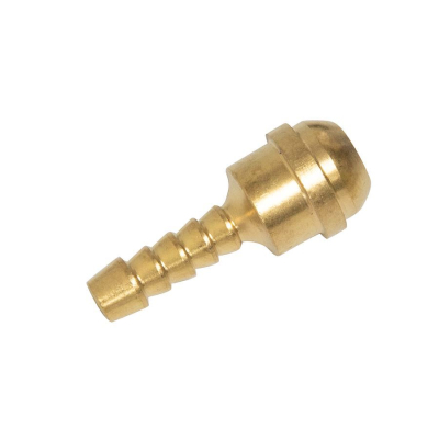 Hose Nipple 3/16Inch i/d Hose Long Hose Tail To fit 3/8Inch BSPP Nut