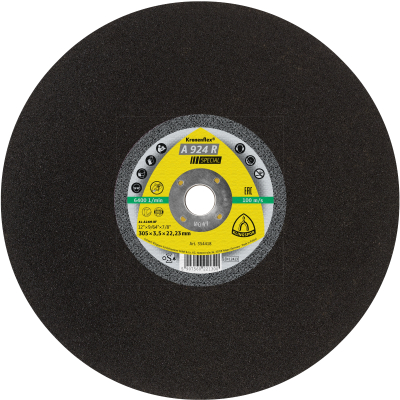 356x4x20 Metal Cutting Disc A924R SPECIAL Klingspor Pack 10