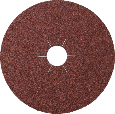 180x22 Star Hole Fibre Sanding Disc CS561 P50 Klingspor Pack 25