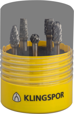 Carbide Burr HF100 Steel Cut (Cut 10) 5 Piece Set