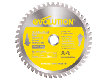 185x20x48T Circular Saw Blade Yellow St/St Evolution