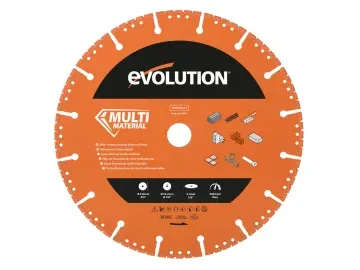 230x22.2 Segmented Diamond Disc Cutter Multi Material Blade Orange Evolution