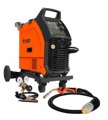 Jasic EVO MIG 200 PFC Multi Process Compact 95-265V Inverter Package & Trolley (Model EM-200CT