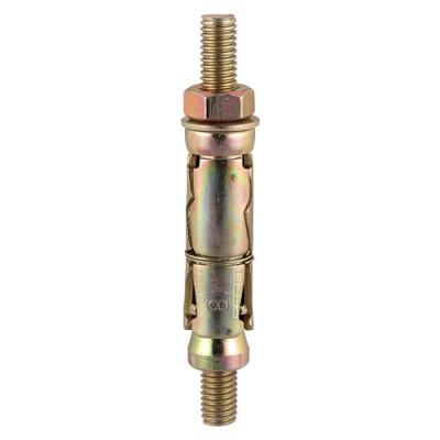 M10:15P Projecting Shield Anchor Zinc & Yellow Plated Timco Pack 25